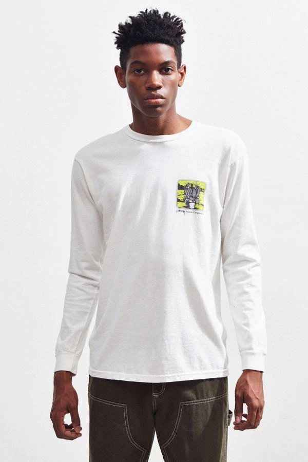 商品STUSSY|Stussy ITAL Harvest Long Sleeve Tee,价格¥227,第2张图片详细描述