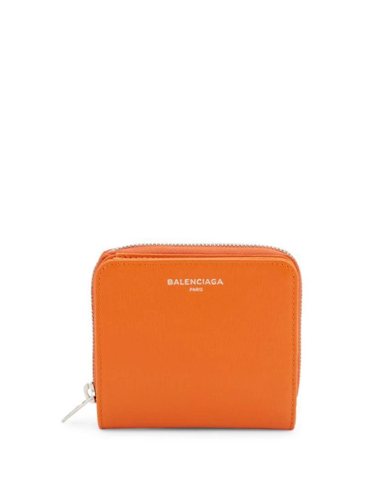 商品Balenciaga|Zip Leather Wallet,价格¥2608,第1张图片