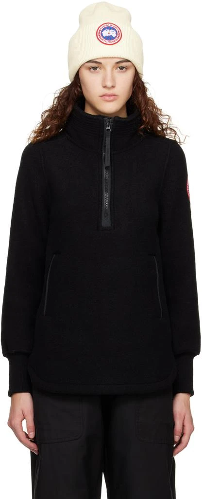 商品Canada Goose|Black HUMANATURE Severn Track Jacket,价格¥4128,第1张图片