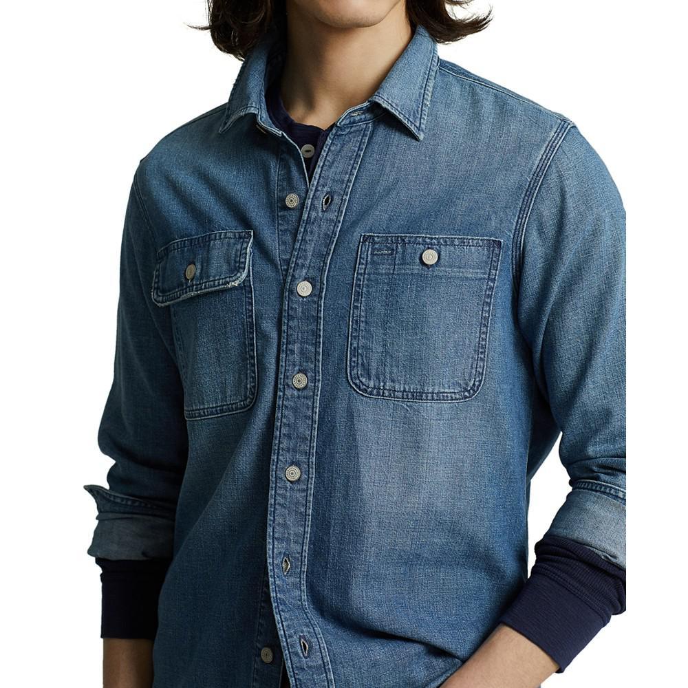 商品Ralph Lauren|Denim Shirt Jacket,价格¥485,第5张图片详细描述