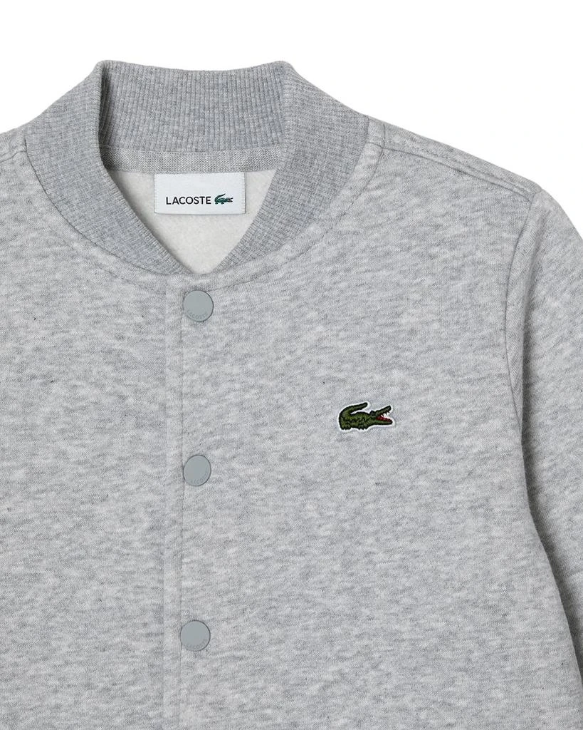 商品Lacoste|Boys' Lacoste Button Down Fleece Sweatshirt - Little Kid, Big Kid,价格¥733,第3张图片详细描述