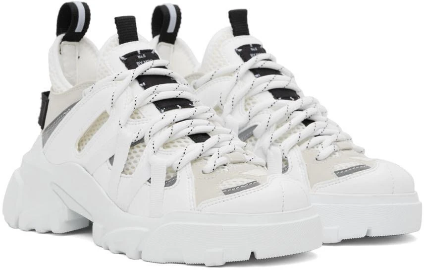 商品Alexander McQueen|White Orbyt Descender 2.0 Sneakers,价格¥1146,第4张图片详细描述