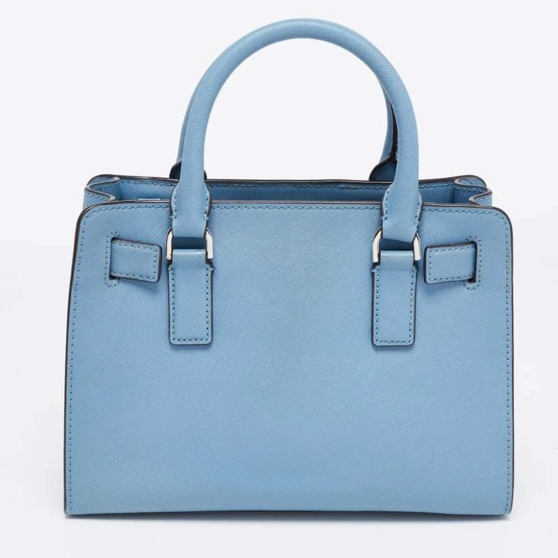 商品[二手商品] Michael Kors|MICHAEL Michael Kors Blue Leather Small Dillon Tote,价格¥1114,第4张图片详细描述