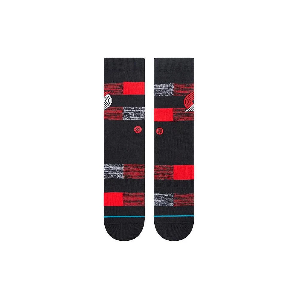 商品Stance|Men's Portland Trail Blazers Cryptic Crew Socks,价格¥128,第2张图片详细描述