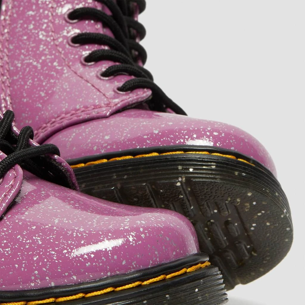 Dr. Martens Toddlers' 1460 T Lace Cosmic Glitter Boots - Dark Pink 商品