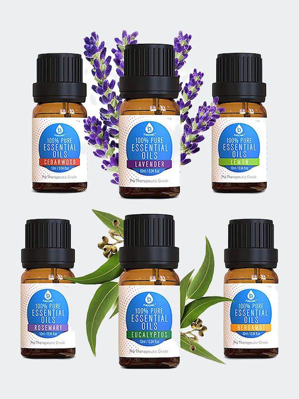 6 Pack Of 100% Pure Essential Aromatherapy Oils商品第1张图片规格展示