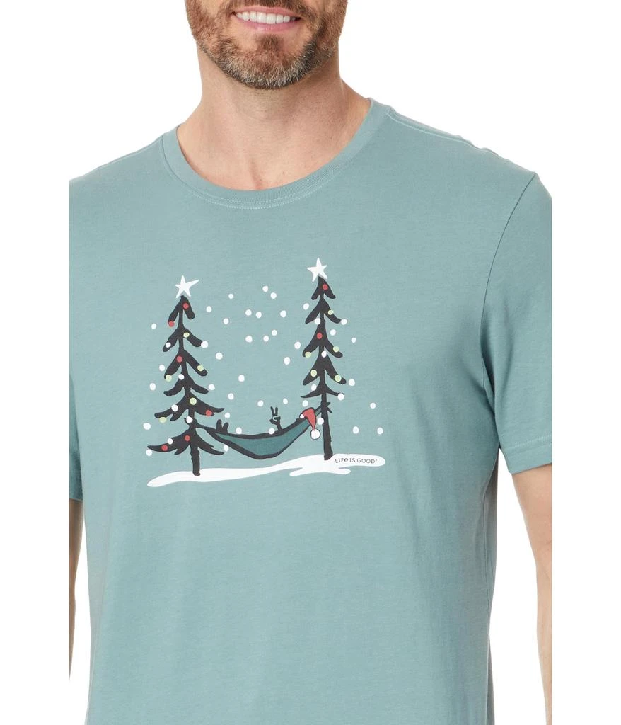 商品Life is Good|Peace Out Snow Hammock Short Sleeve Crusher™ Tee,价格¥221,第3张图片详细描述