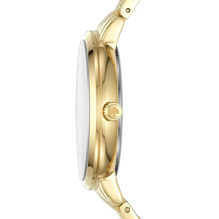 商品Kate Spade|Women's Monterey Gold-Tone Stainless Steel Bracelet 腕表 38mm KSW1299,价格¥973,第3张图片详细描述