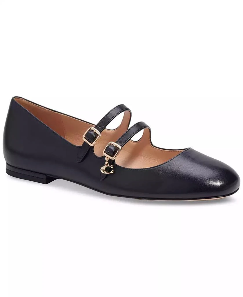 商品Coach|Whitley Mary Jane Ballet Flats,价格¥553,第1张图片