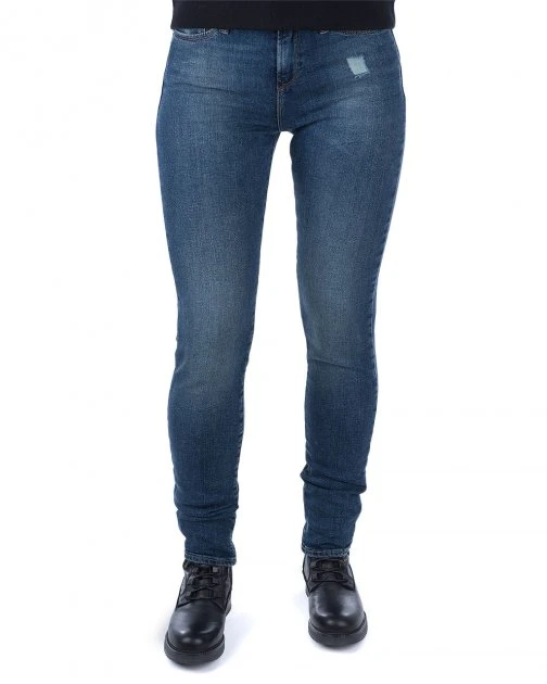 商品Emporio Armani|Emporio Armani 安普里奥 阿玛尼 丹宁蓝女士裤子 6Z2J20-2D2AZ-0941,价格¥660,第1张图片