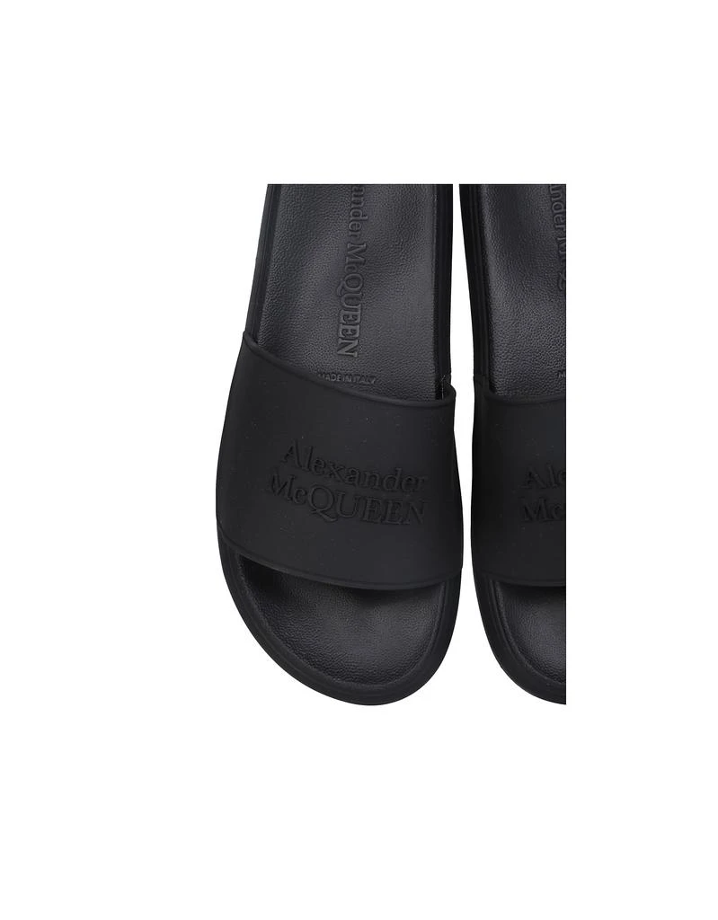 商品Alexander McQueen|Rubber Slide Sandals,价格¥1029-¥1433,第2张图片详细描述