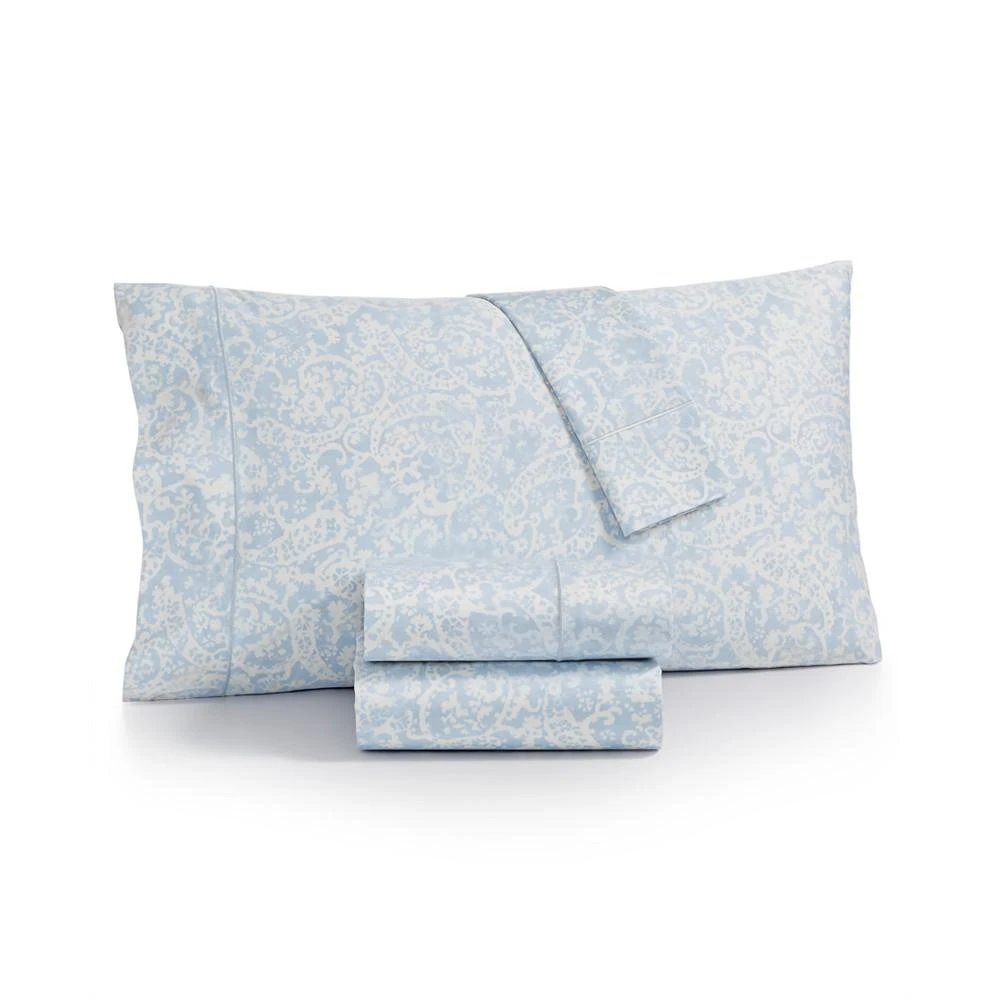 商品Charter Club|CLOSEOUT! Sleep Luxe Printed 800 Thread Count Cotton Pillowcase Pair, Standard, Created for Macy's,价格¥319,第1张图片