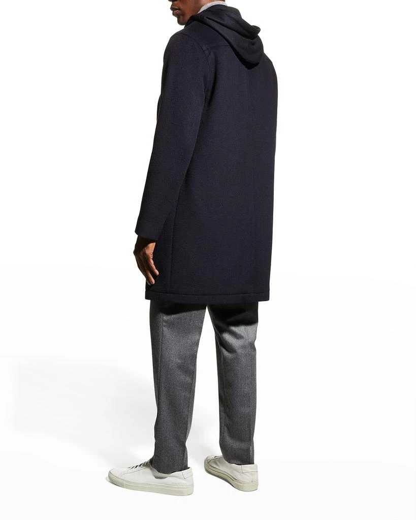商品Vince|Men's Mac Mixed-Media Coat,价格¥2548,第4张图片详细描述
