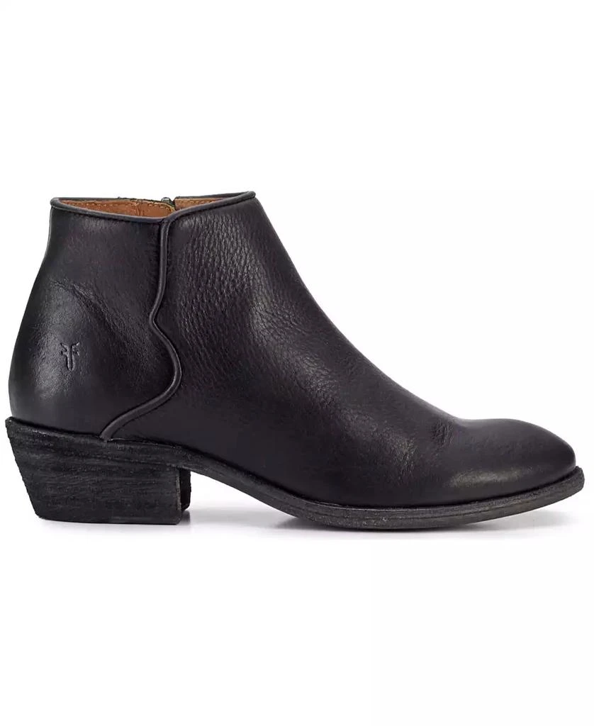 商品Frye|Women's Carson Western Piping Leather Ankle Booties,价格¥1929,第2张图片详细描述