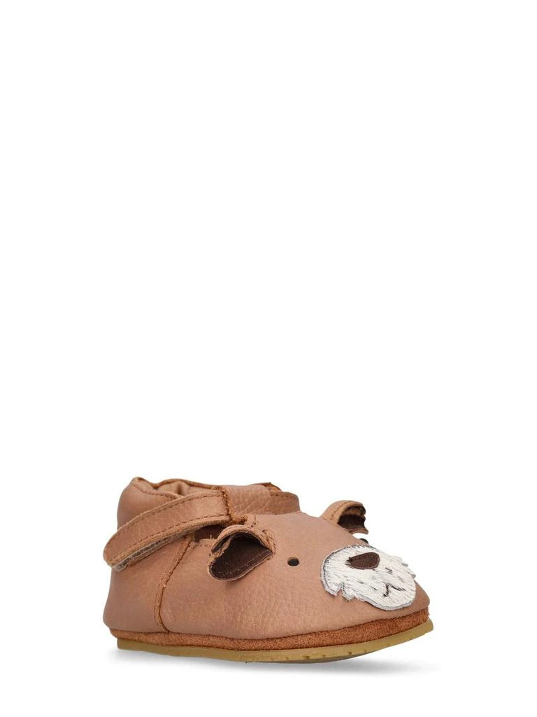 商品DONSJE|Bear Leather Pre-walker Shoes,价格¥246,第2张图片详细描述