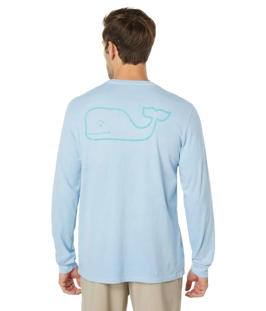 商品Vineyard Vines|Long Sleeve Vintage Whale Pocket Tee,价格¥316,第1张图片