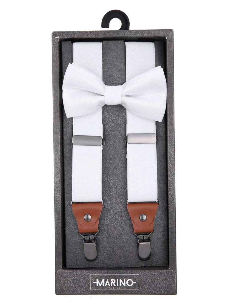 Canvas Twill 1.25Inch Wide Suspender and Bow Tie Set 商品