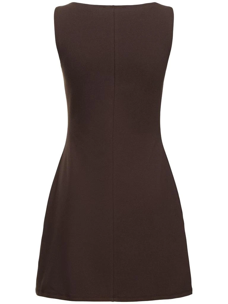 商品Reformation|Nataly Cotton Blend Knit Mini Dress,价格¥1136,第4张图片详细描述