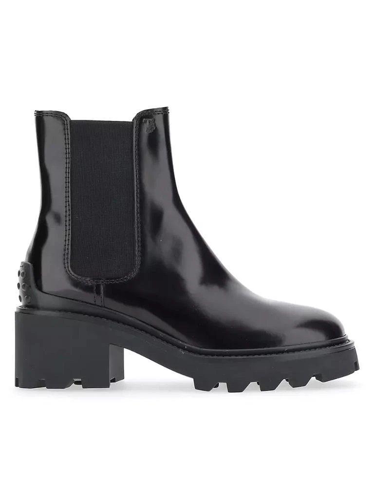 商品Tod's|Patent Leather Lug-Sole Chelsea Boots,价格¥6561,第1张图片