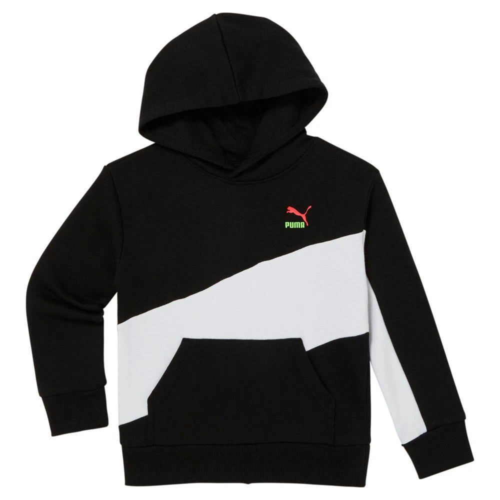 商品Puma|Dazed Pack Fleece Colorblocked Pullover Hoodie (Youth),价格¥174,第1张图片