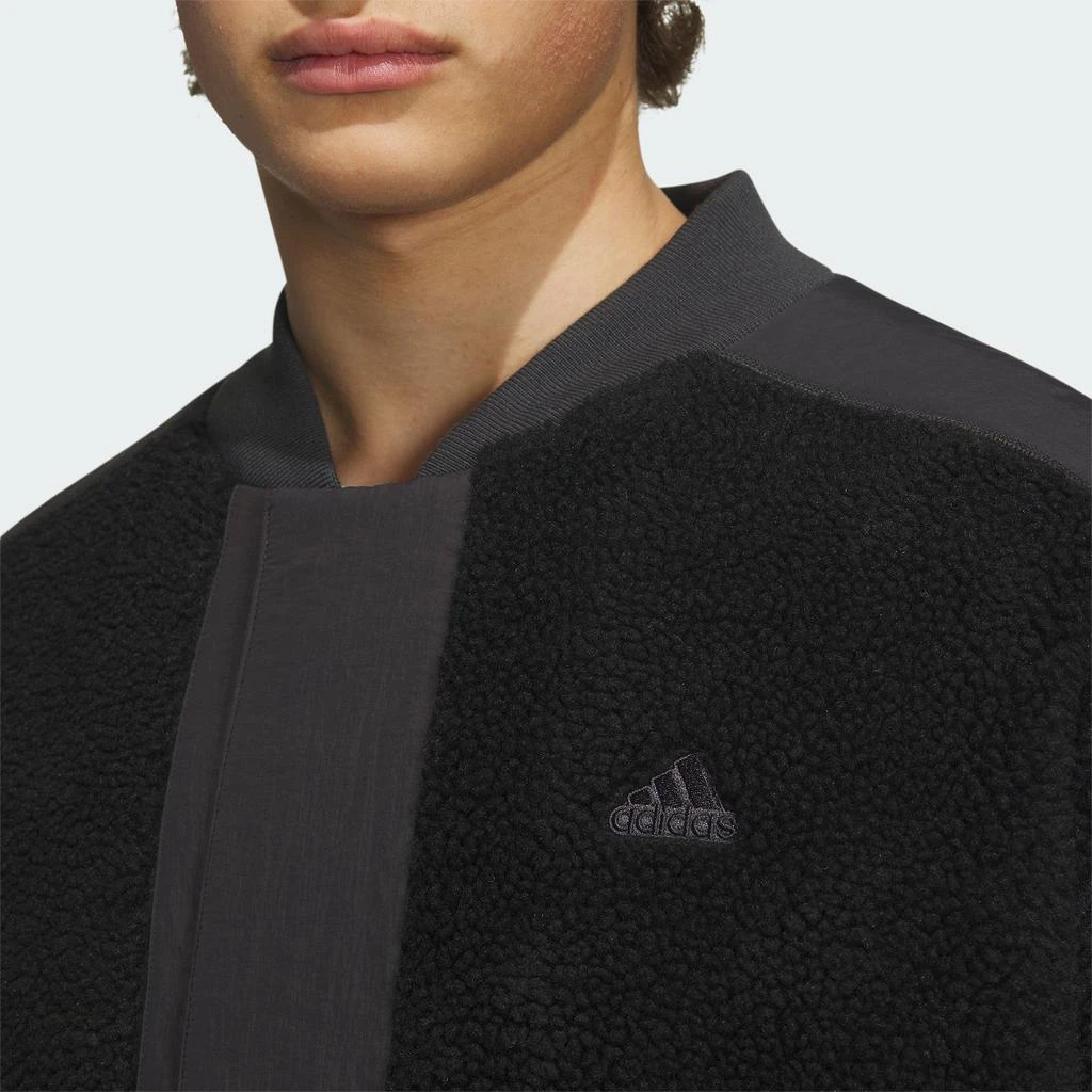 商品Adidas|FLEECE COLLEGIATE PADDED JACKET,价格¥500,第5张图片详细描述