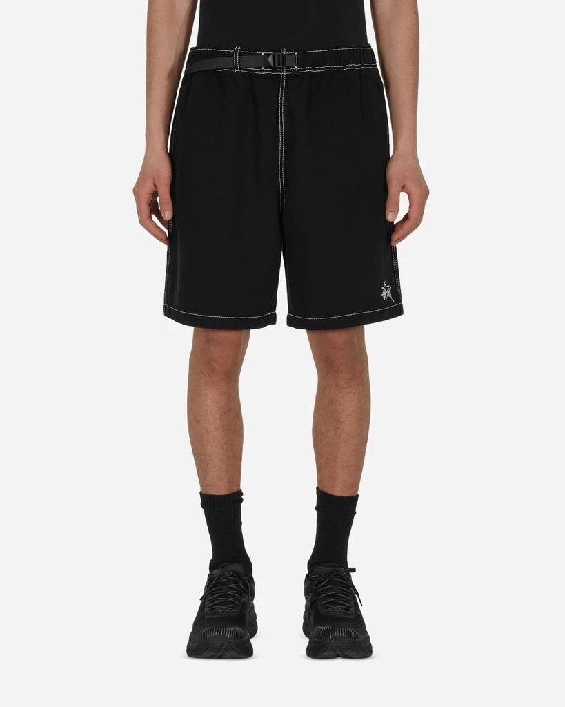 商品STUSSY|Loose Twill Mountain Shorts Black,价格¥344,第1张图片