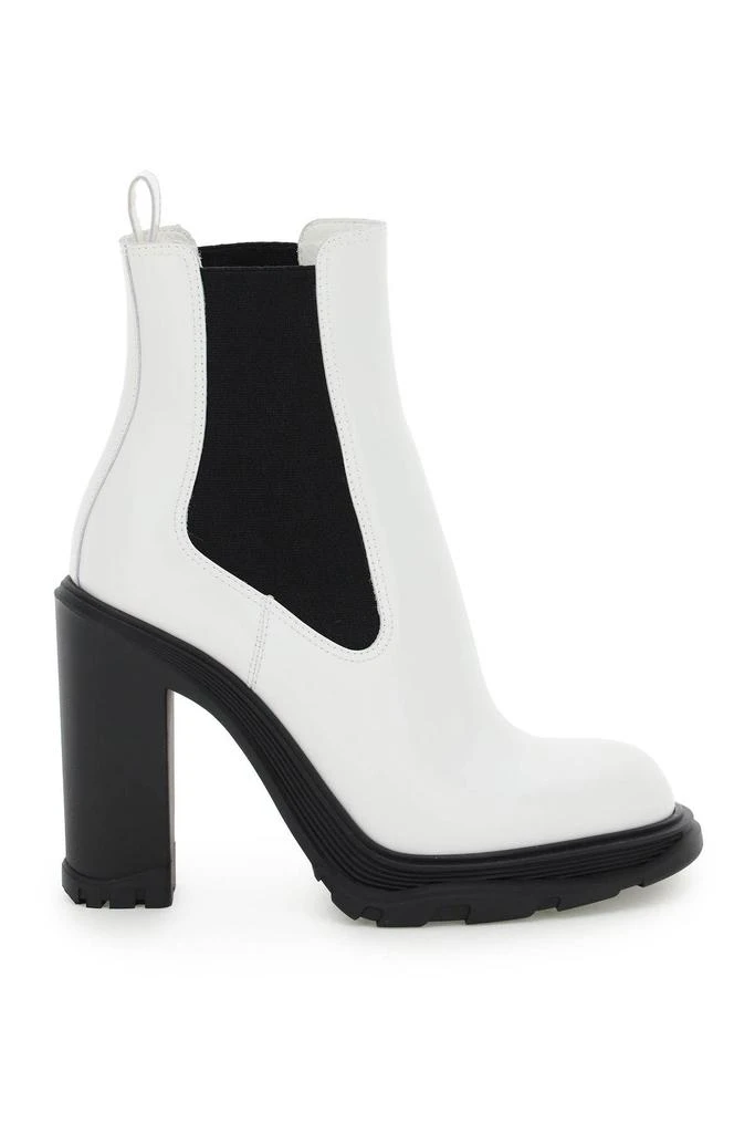 商品Alexander McQueen|CHESLEA TREAD HEELED BOOTS,价格¥3104,第1张图片