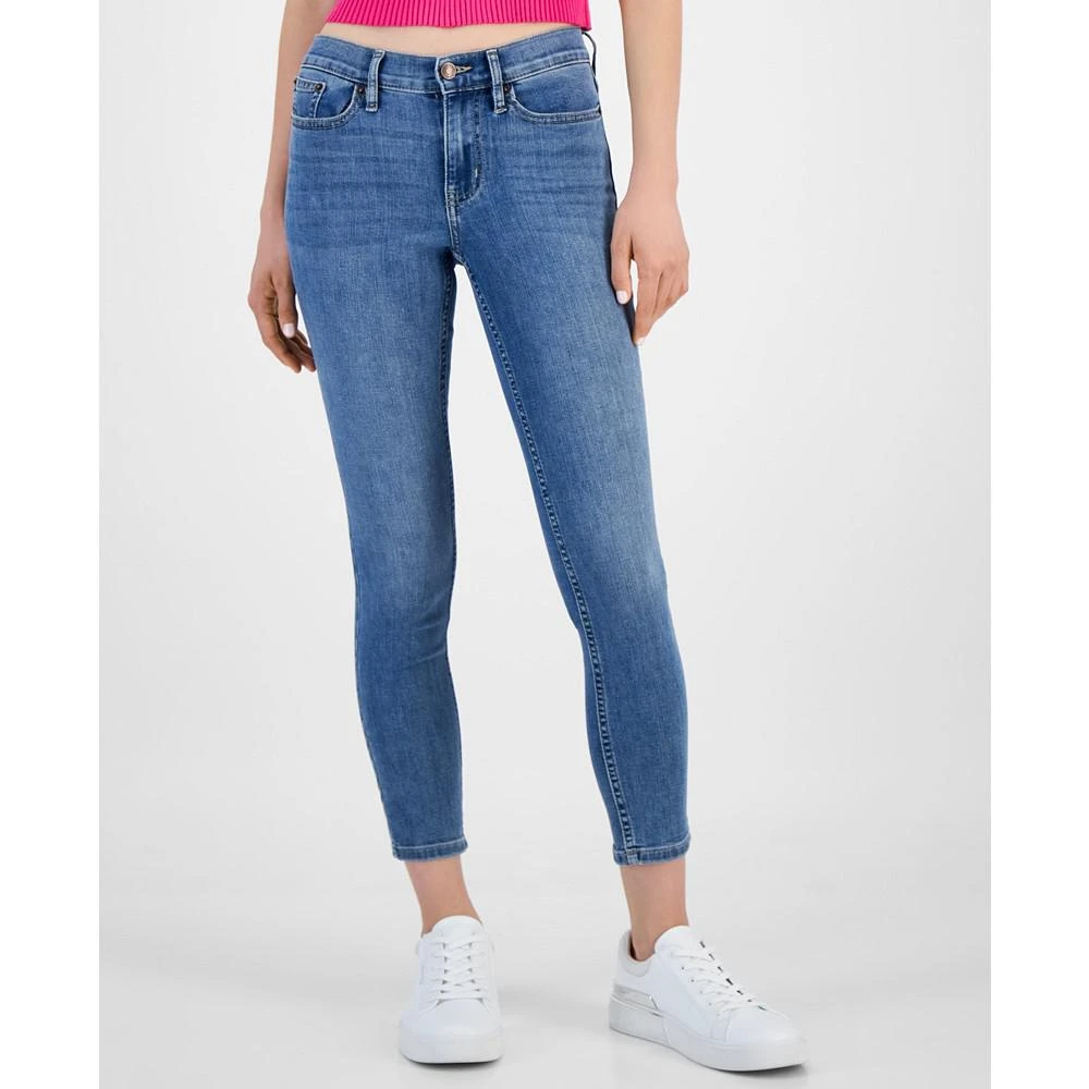 商品Calvin Klein|Petite High Rise 25" and 27" Skinny Ankle Jeans,价格¥391,第4张图片详细描述