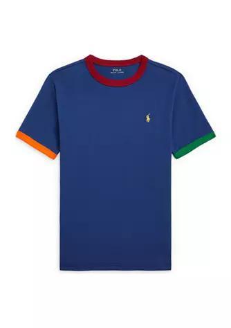 商品Ralph Lauren|Boys 8-20 Cotton Jersey T-Shirt,价格¥129-¥181,第1张图片