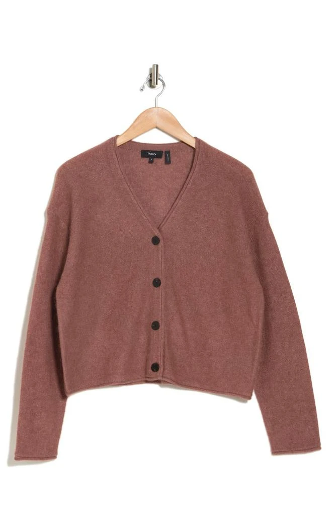 商品Theory|Boxy Long Sleeve Cardigan,价格¥1145,第3张图片详细描述