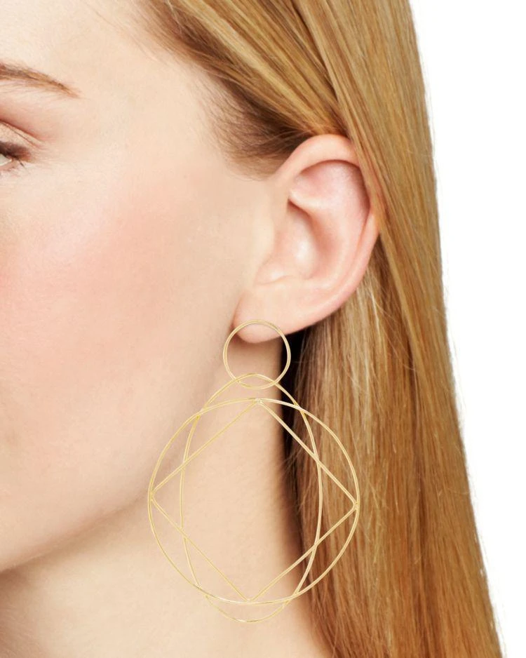商品BAUBLEBAR|Quad Everyday Fine Drop Earrings,价格¥184,第2张图片详细描述