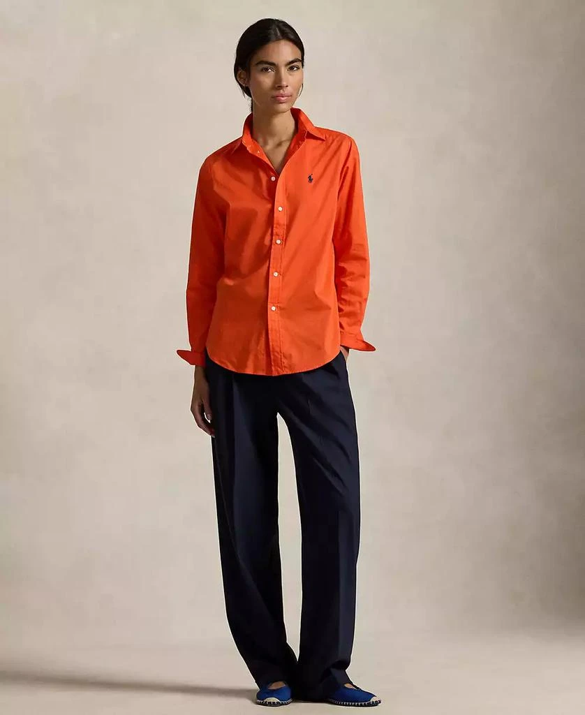 Women's Classic-Fit Cotton Twill Shirt 商品