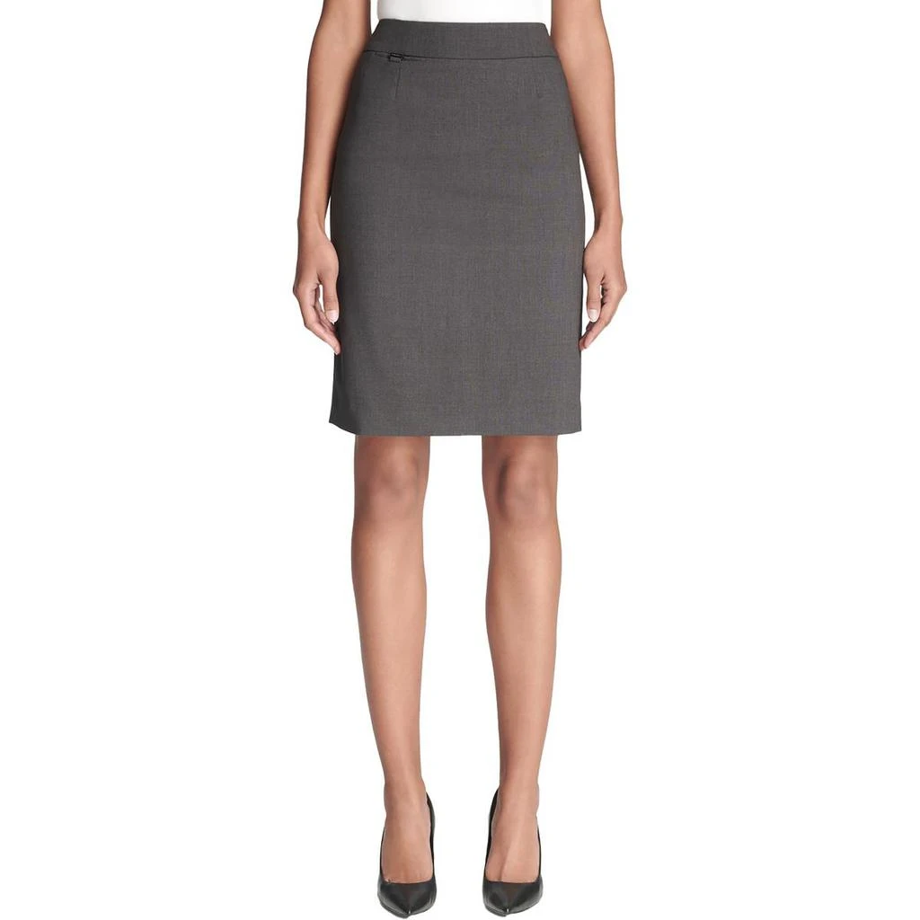 商品Calvin Klein|Calvin Klein Womens Heathered Lined Pencil Skirt,价格¥112,第1张图片