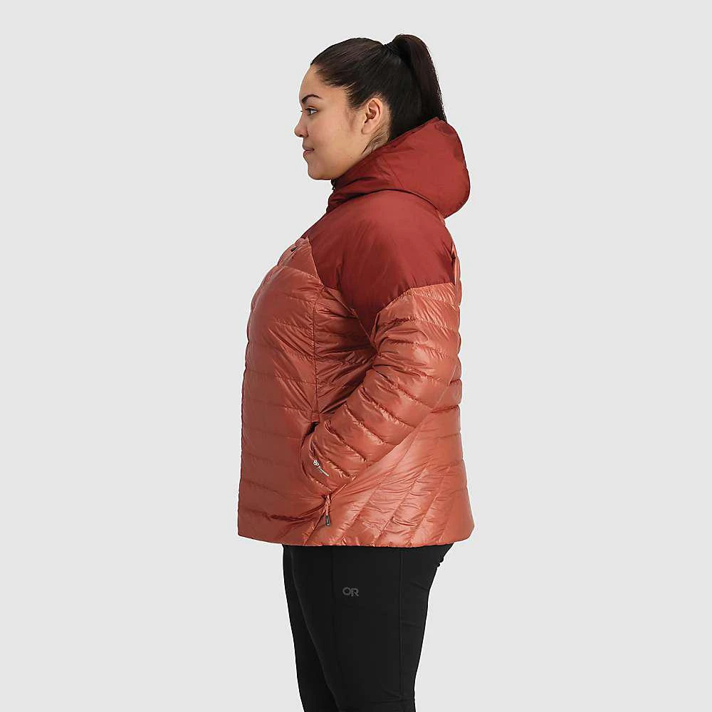 商品Outdoor Research|Outdoor Research Women's Helium Down Hooded Jacket - Plus,价格¥1761,第4张图片详细描述