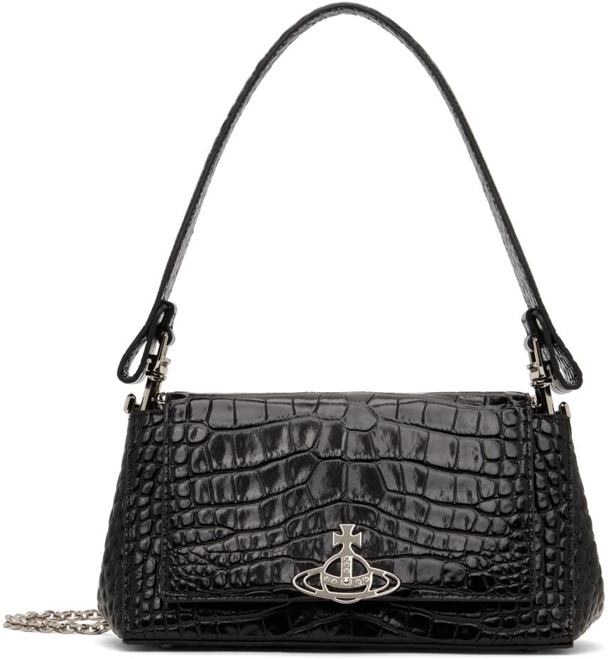 商品Vivienne Westwood|Black Hazel Medium Bag,价格¥4738,第1张图片