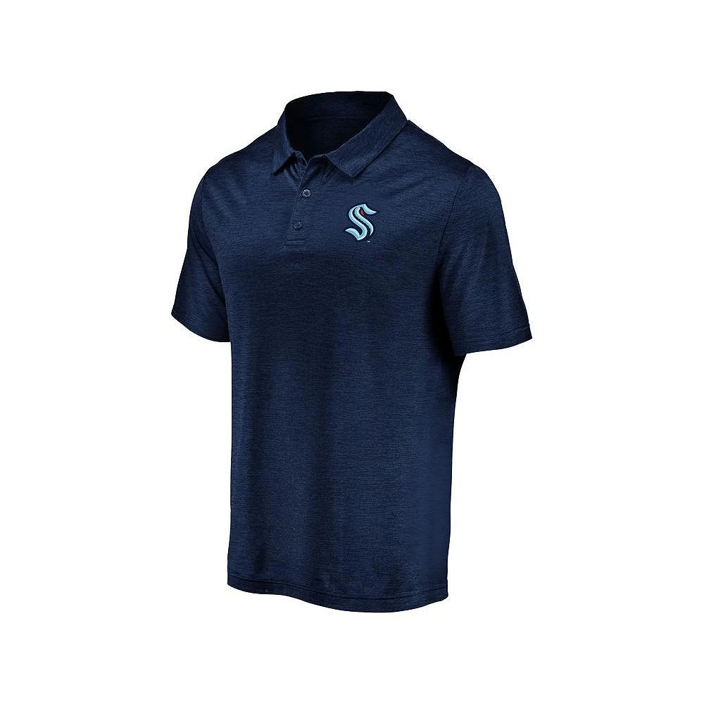 商品Majestic|Majestic Seattle Kraken Men's Striated Polo,价格¥298,第2张图片详细描述