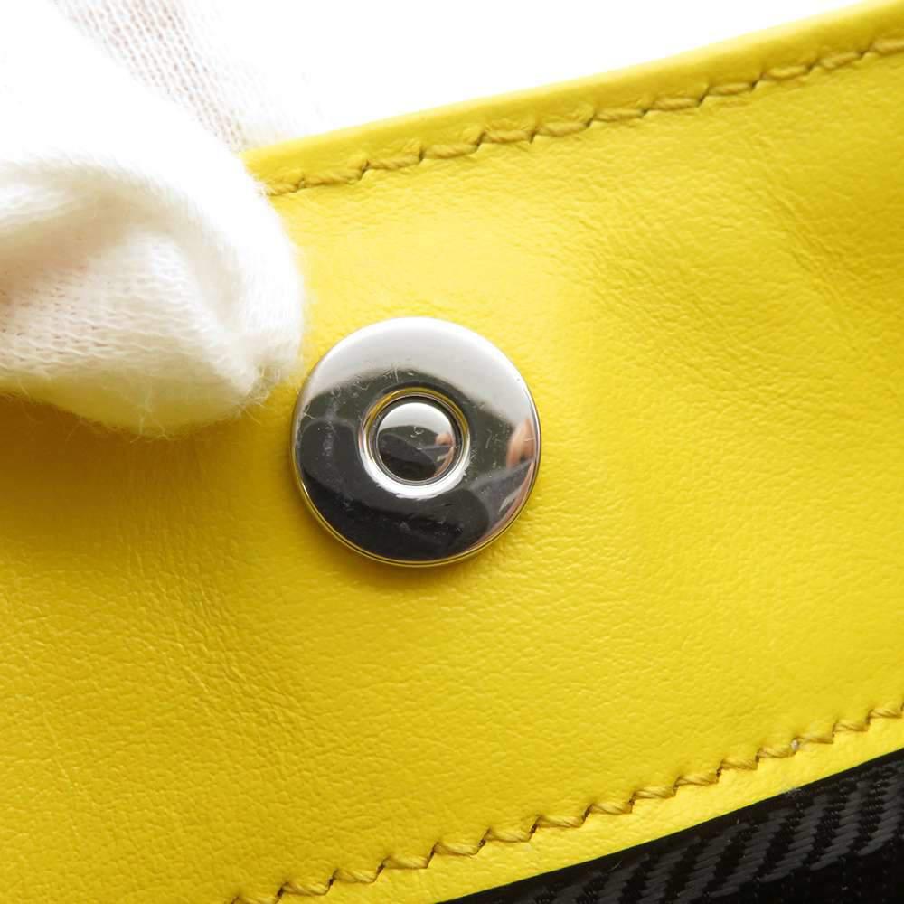 Prada Yellow Leather Cleo Shoulder Bag商品第9张图片规格展示