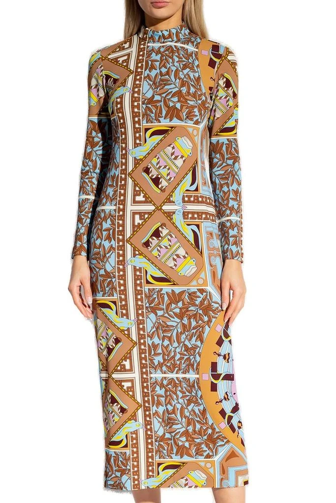 商品Tory Burch|Tory Burch T Garden Patterned Midi Dress,价格¥2701,第2张图片详细描述