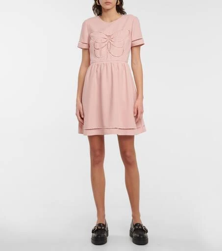 商品RED Valentino|马德拉刺绣迷你连衣裙,价格¥2563,第2张图片详细描述