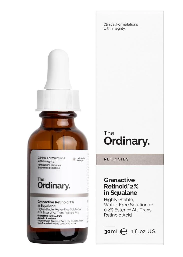 商品The Ordinary|Granactive Retinoid 2% Emulsion 30ml,价格¥108,第2张图片详细描述