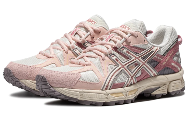商品[国内直发] Asics|Gel-Kahana 8 舒适时尚 织物合成革耐磨减震防滑 低帮 越野跑步鞋 女款 粉色,价格¥553,第3张图片详细描述
