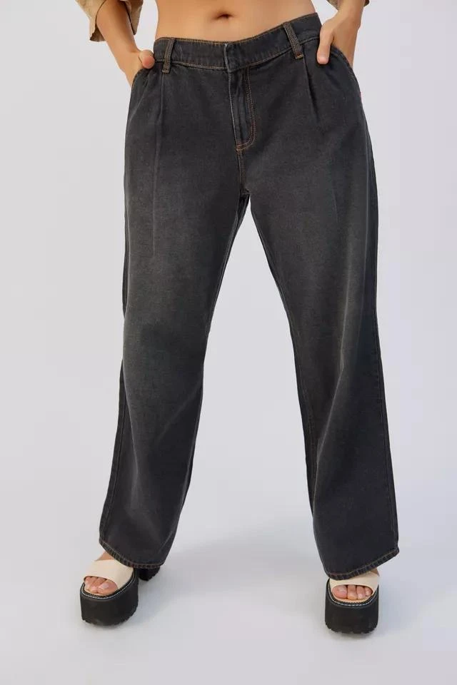 商品BDG|BDG Low-Rise Trouser Jean - Washed Black Denim,价格¥76,第5张图片详细描述