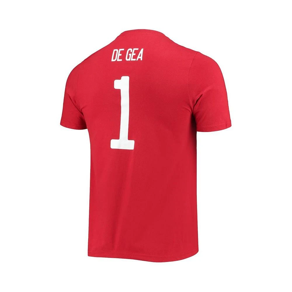 商品Adidas|Men's David De Gea Red Manchester United Amplifier Name and Number T-shirt,价格¥226,第4张图片详细描述