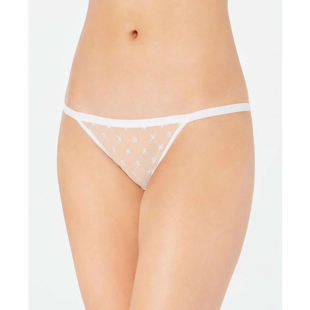 商品DKNY|Monogram Mesh String Bikini Underwear DK5030,价格¥106,第1张图片