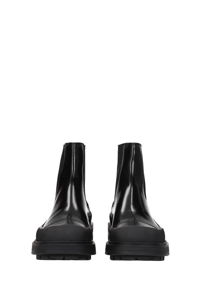 商品Alexander McQueen|Ankle Boot Leather Black,价格¥3635,第3张图片详细描述