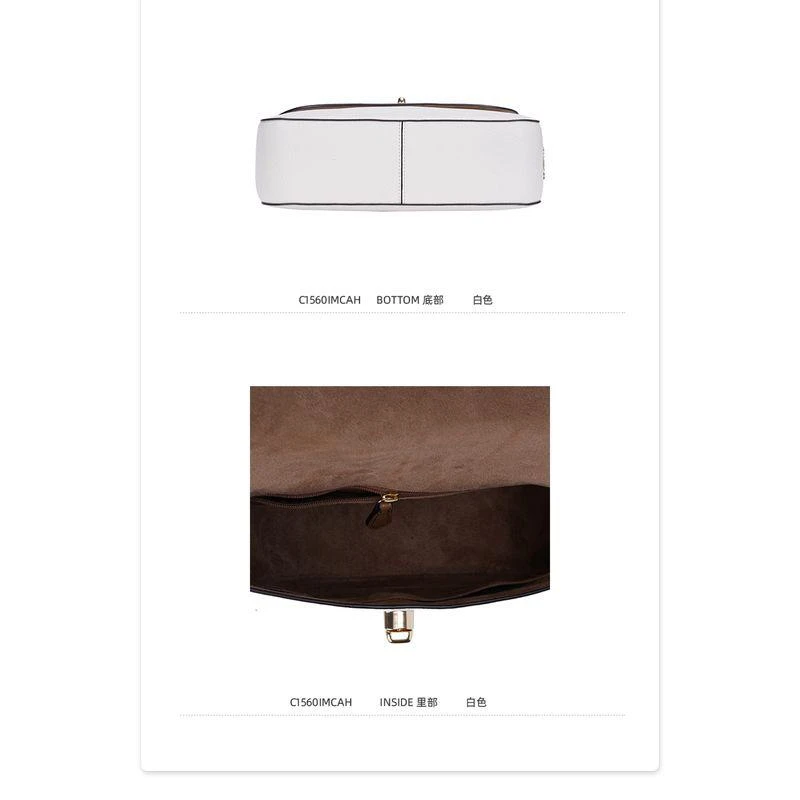 商品Coach|香港直邮COACH蔻驰奥莱款Marlie系列女士旋钮手提单肩斜挎包1557,价格¥3159,第10张图片详细描述