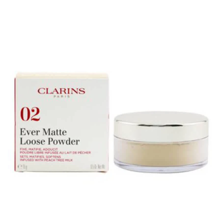 商品Clarins|Ladies Ever Matte Loose Powder 0.5 oz # 02 Universal Medium Makeup 3380810482935,价格¥342,第2张图片详细描述