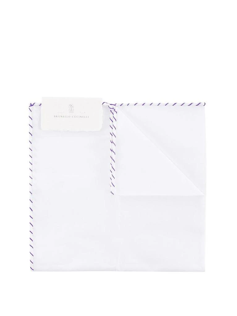 商品Brunello Cucinelli|BRUNELLO CUCINELLI BREAST HANDKERCHIEF,价格¥632,第2张图片详细描述