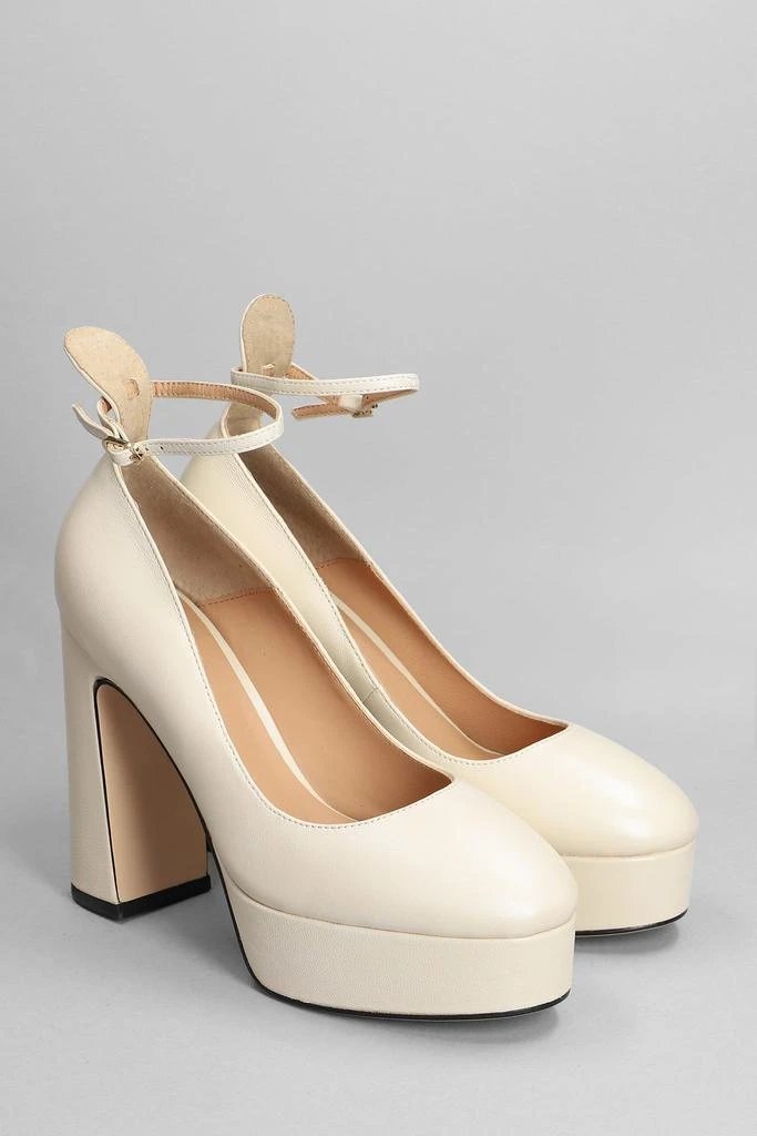 商品Lola Cruz|Lola Cruz Pumps In Beige Leather,价格¥1041,第2张图片详细描述