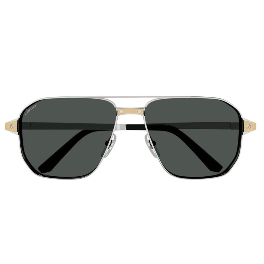 商品Cartier|Cartier Aviator Frame Sunglasses,价格¥8173,第1张图片